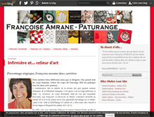 Tablet Screenshot of francoiseamrane.com